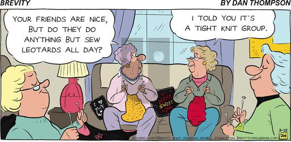 Brevity on Sunday March 12, 2017 Comic Strip