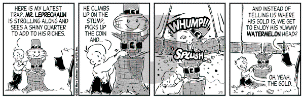 Cow and Boy Classics on Thursday March 15, 2007 Comic Strip