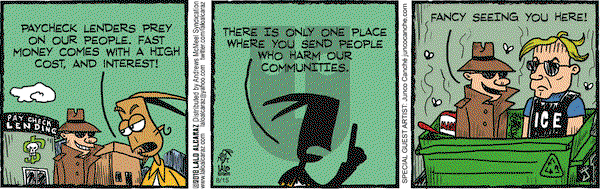 La Cucaracha on Wednesday August 15, 2018 Comic Strip