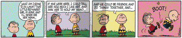 Peanuts - Thursday July 28, 2016 Comic Strip