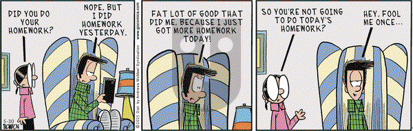 Grand Avenue on Friday May 30, 2025 Comic Strip