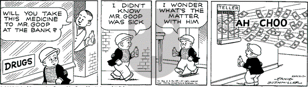 Nancy Classics on Tuesday March 17, 2015 Comic Strip