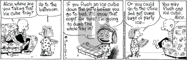 Cul de Sac on Wednesday February 6, 2008 Comic Strip