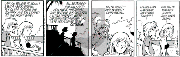 Doonesbury on Tuesday June 22, 1993 Comic Strip