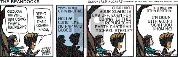 La Cucaracha on Monday March 16, 2009 Comic Strip