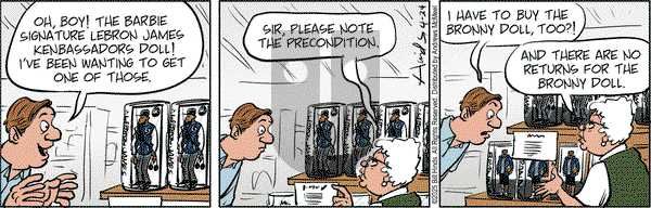 Tank McNamara on Thursday April 24, 2025 Comic Strip