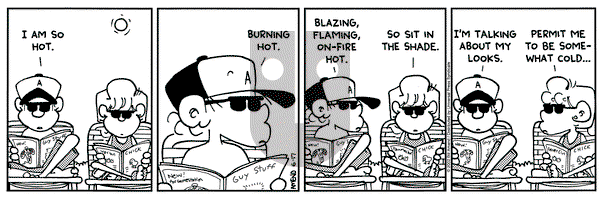 FoxTrot on Tuesday June 25, 2002 Comic Strip