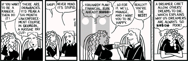 Clear Blue Water on Tuesday March 1, 2005 Comic Strip