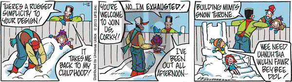 Rose is Rose on Saturday January 12, 2013 Comic Strip