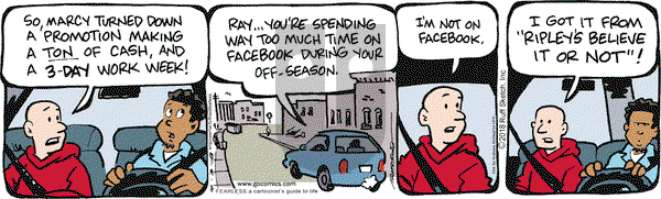 JumpStart on Tuesday April 3, 2018 Comic Strip