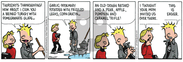 Frazz on Monday November 22, 2004 Comic Strip