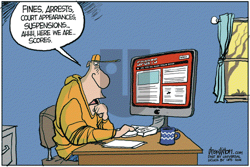Win, Lose, Drew on Wednesday October 15, 2014 Comic Strip