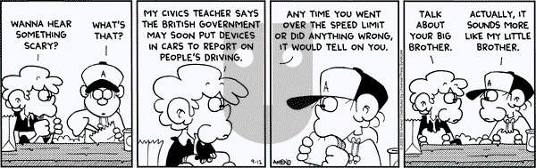 FoxTrot on Friday September 12, 2003 Comic Strip