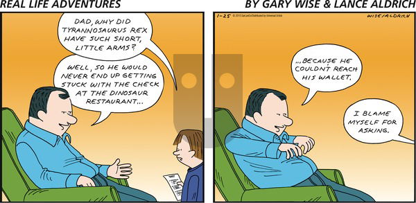 Real Life Adventures on Sunday January 25, 2015 Comic Strip