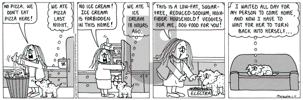 Cathy Classics on Saturday January 11, 1997 Comic Strip