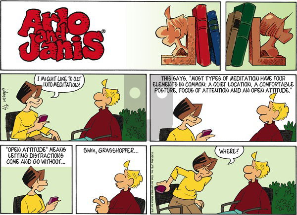 Arlo and Janis on Sunday April 7, 2013 Comic Strip