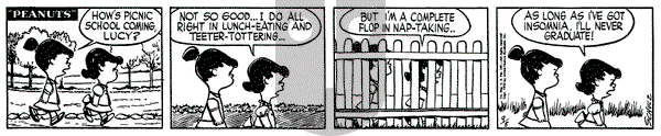 Peanuts on Saturday September 5, 1953 Comic Strip