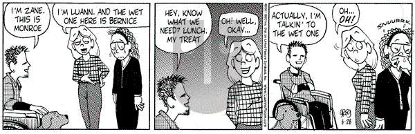 Luann on Thursday June 28, 2001 Comic Strip