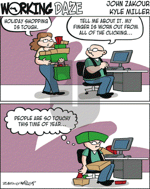 Working Daze on Saturday December 15, 2007 Comic Strip