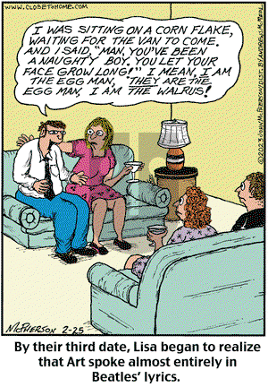 Close to Home on Saturday February 25, 2023 Comic Strip