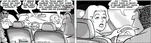 Alley Oop on Thursday November 9, 2006 Comic Strip
