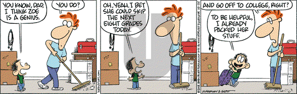 Baby Blues on Thursday October 25, 2018 Comic Strip