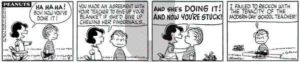 Peanuts on Monday January 8, 1962 Comic Strip