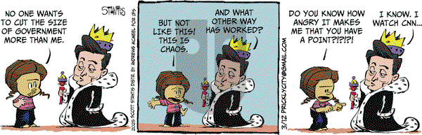 Prickly City on Wednesday March 12, 2025 Comic Strip