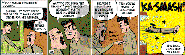 Rip Haywire on Tuesday March 9, 2021 Comic Strip