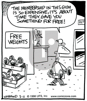 Reality Check on Wednesday March 11, 1998 Comic Strip