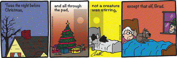Lola on Monday December 24, 2018 Comic Strip