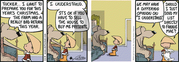 DeFlocked on Monday December 8, 2014 Comic Strip