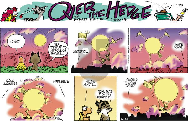 Over the Hedge - Sunday June 26, 2022 Comic Strip