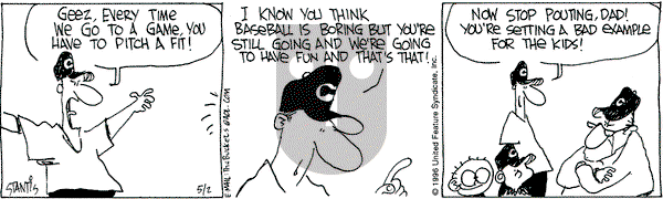 The Buckets on Thursday May 2, 1996 Comic Strip