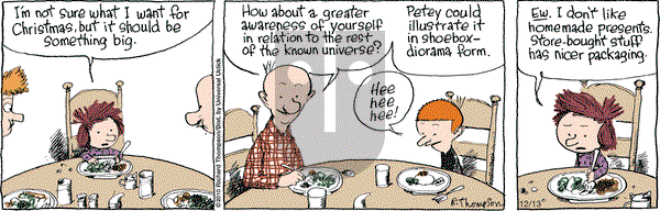 Cul de Sac on Monday December 13, 2010 Comic Strip