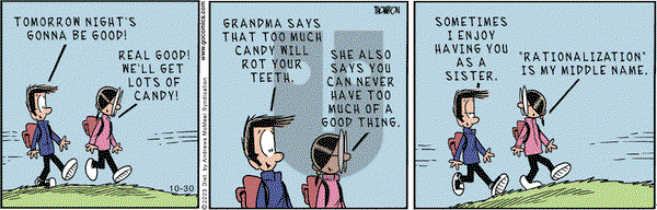 Grand Avenue on Monday October 30, 2023 Comic Strip