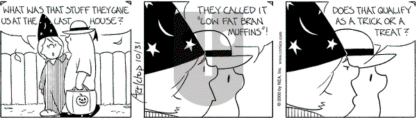 The Born Loser on Tuesday October 31, 2000 Comic Strip