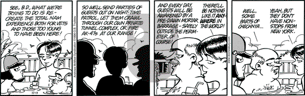 Doonesbury on Wednesday July 17, 1996 Comic Strip