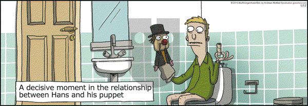 WuMo on Wednesday January 17, 2018 Comic Strip