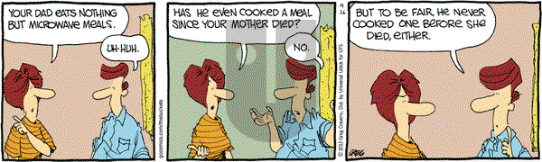 The Buckets on Wednesday September 26, 2012 Comic Strip