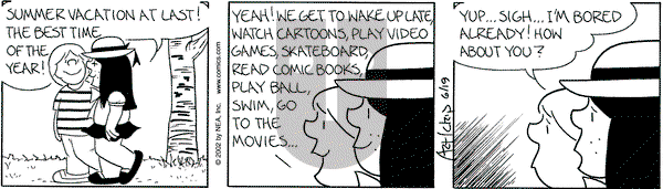 The Born Loser on Wednesday June 19, 2002 Comic Strip