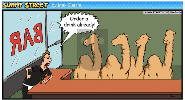 Sunny Street on Friday June 21, 2013 Comic Strip