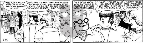 Alley Oop on Tuesday May 12, 1970 Comic Strip