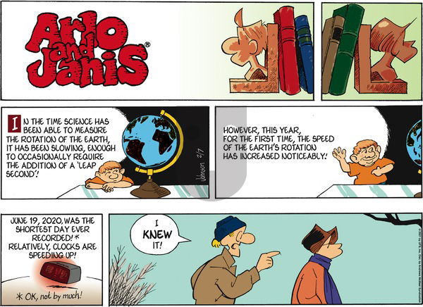 Arlo and Janis on Sunday February 7, 2021 Comic Strip