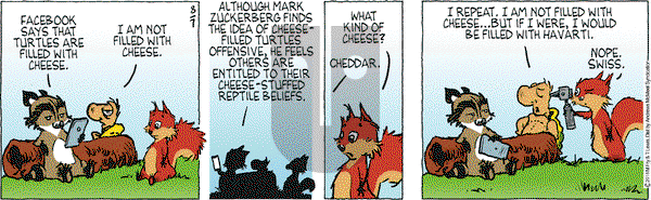 Over the Hedge on Tuesday August 7, 2018 Comic Strip