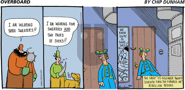 Overboard - Sunday November 27, 2005 Comic Strip