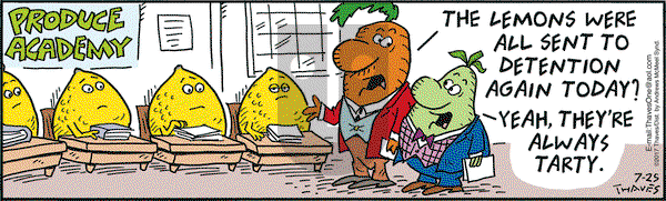 Frank and Ernest - Tuesday July 25, 2017 Comic Strip
