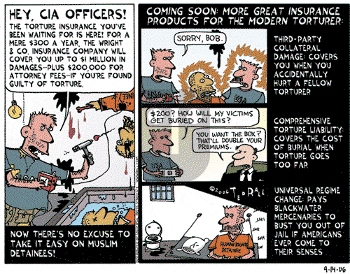 Ted Rall on Thursday September 14, 2006 Comic Strip