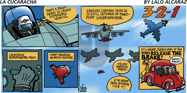 La Cucaracha on Wednesday September 1, 2004 Comic Strip