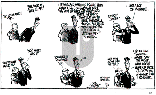 Pat Oliphant on Thursday June 7, 1984 Comic Strip